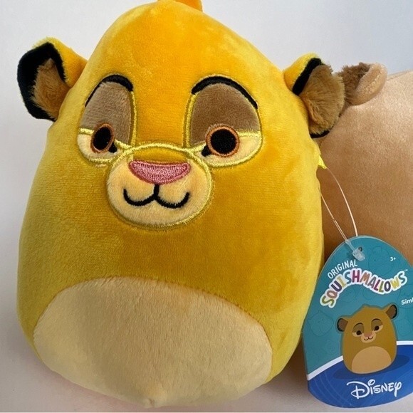 Squishmallows Disney Lion King Scar Nala Simba Squishmallow 7” - 8” Set … - Picture 5 of 8